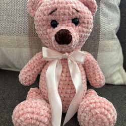 Baby Bear Hand Crocheted Stuffy