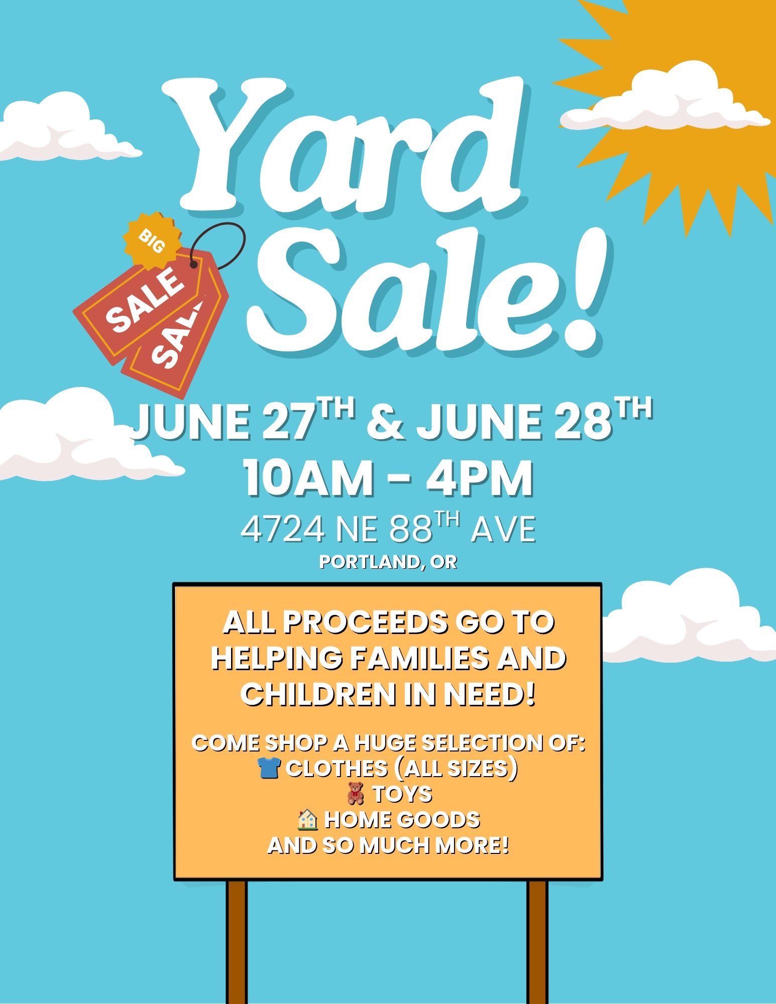 Yard Sale
