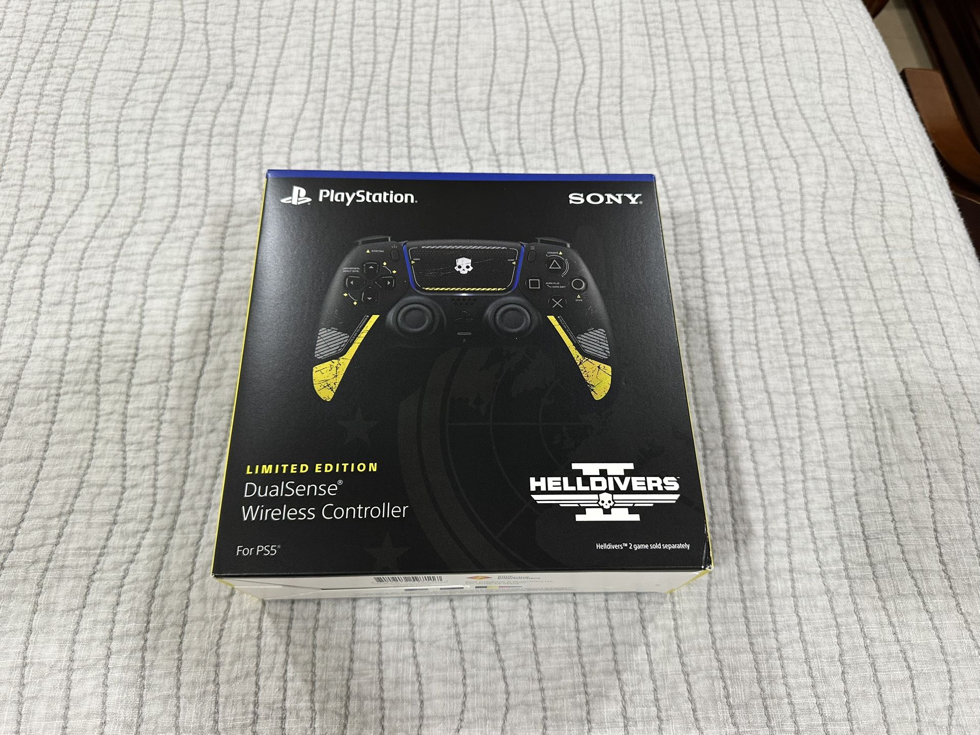 Limited Edition Dualsense Wireless Controller Ps5 Helldivers