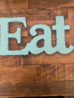 Kitchen sign