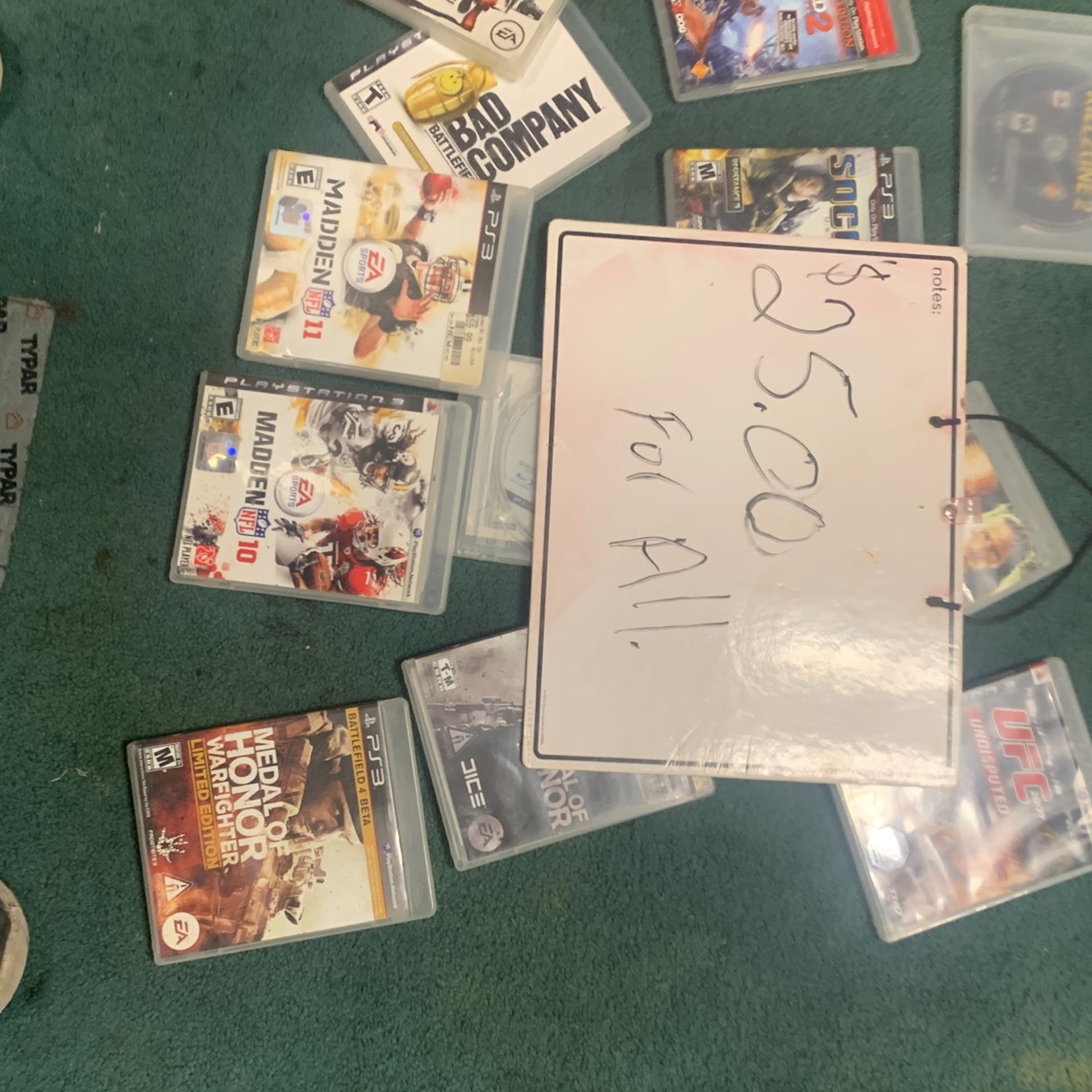 Playstation 🪢3 Games $25 For All Games👍🏿‼️‼️