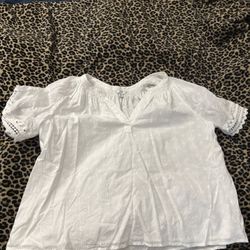 Women’s White Blouse