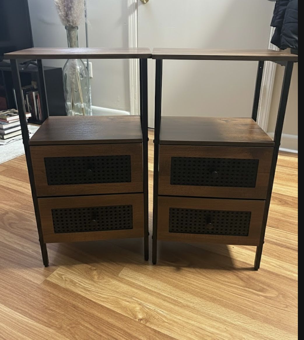 Set Of Two End Tables