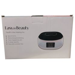 Easy in Beauty Pink Spa Therapy Paraffin Hand & Feet Home Wax Warmer Pot