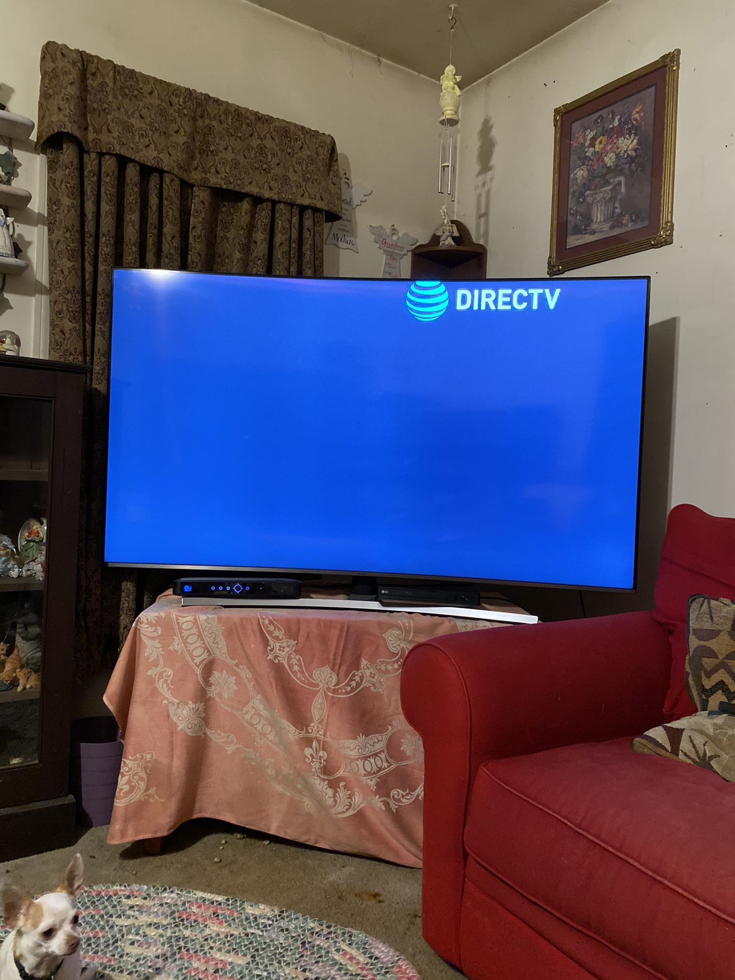 Samsung 65’ 4K curve smart tv