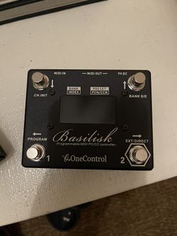 Midi Control. Basilisk onecontrol 