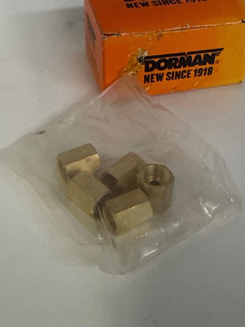 Dorman 490-331 "Autograde" Inverted Flare Fitting Union 1/4 In.