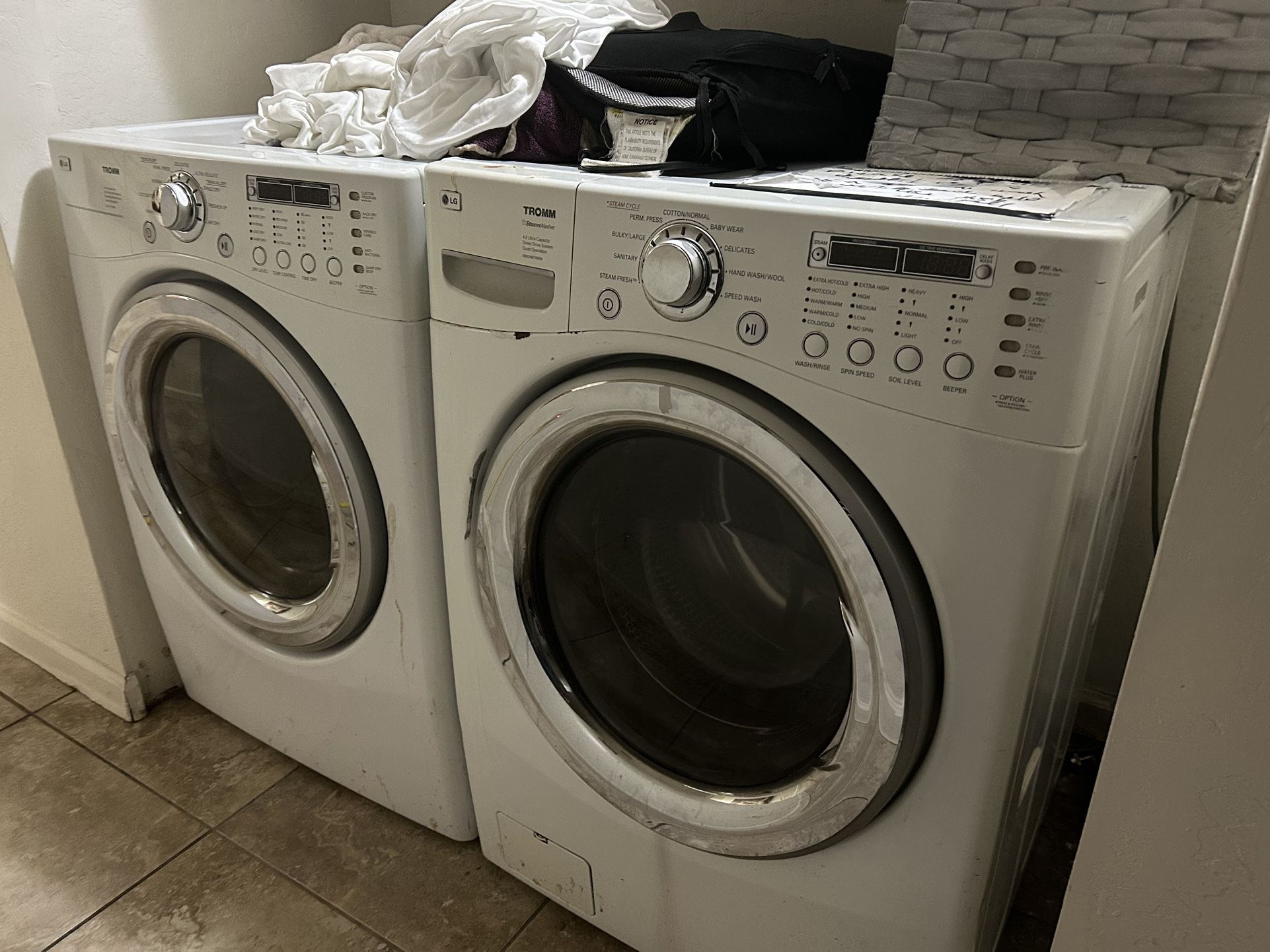 Lg Front Loading Washer And Dryer for Sale in Mesa, AZ OfferUp