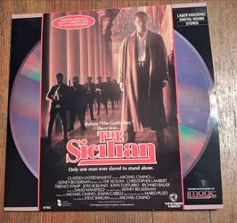 Vintage 2 Disc Set The Sicilian LaserDisc 1987 Mafia story Gangsters