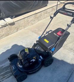 Toro gas mower used