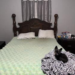 Two Night Stands , Two Dressers And A The bed Frame No Mattress