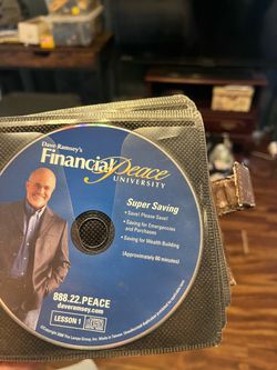 Dave Ramsey’s Financial Peace University 16 CD's Set Leather