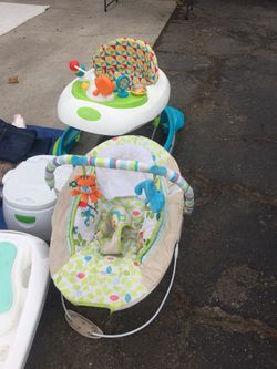 Baby walker and bouncer 10 each