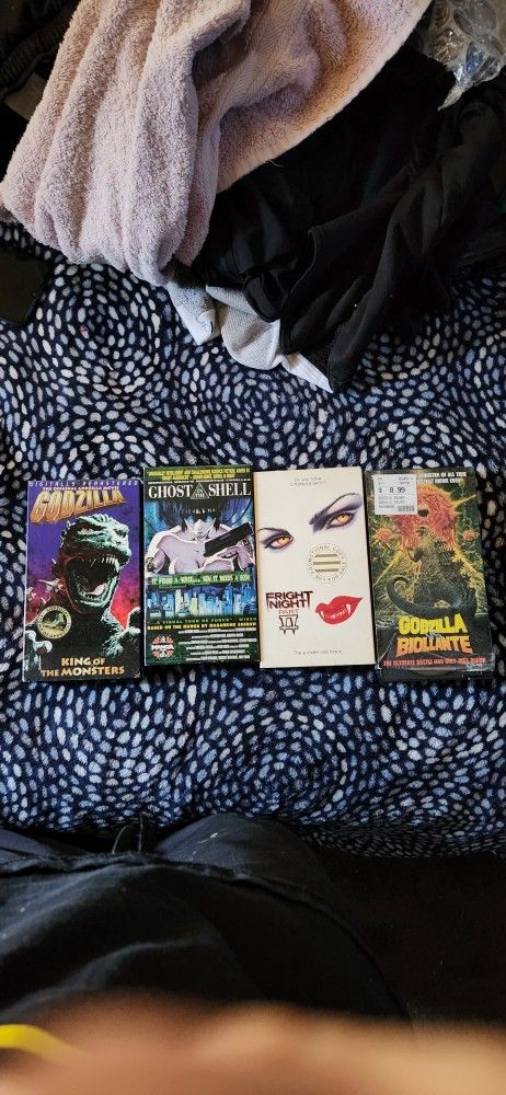 Sci-fi And Horror Vhs