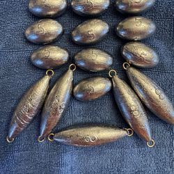 5-oz & 8-oz Fishing Sinkers