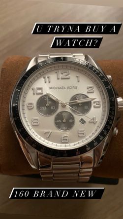 michale kors sliver watch