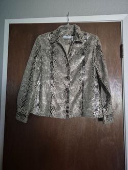 Alfred DUNNER petite Snakeskin