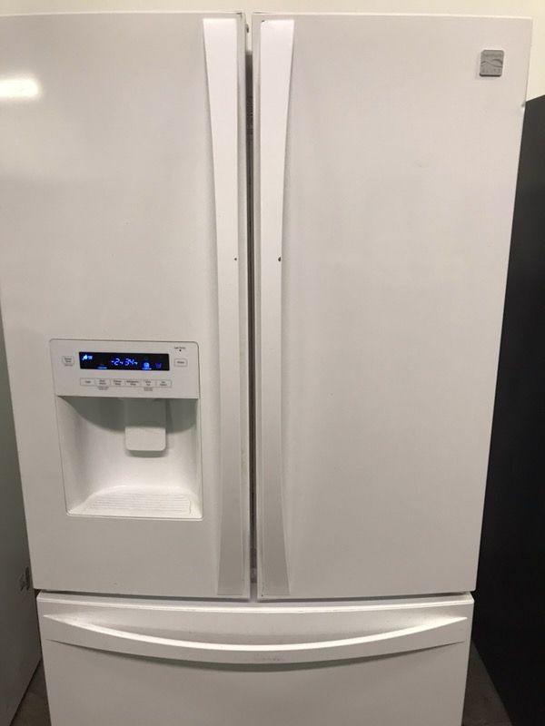 Kenmore Elite White French Door Refrigerator