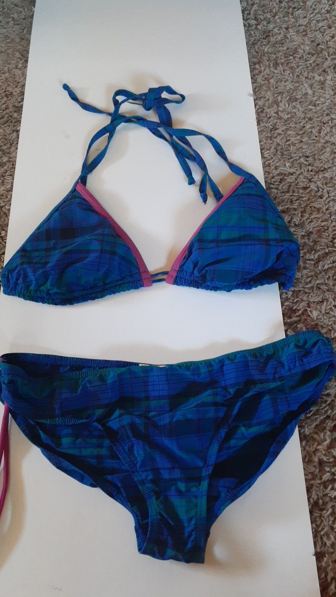 Converse All Star Plaid Bikini Size Medium