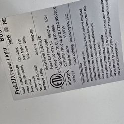 Commercial LED light 2x4 