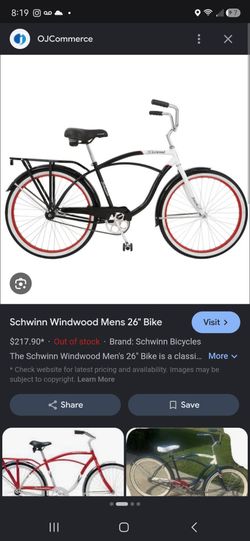 Schwinn wildwood mens 26" men bike