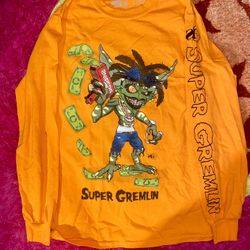 Sniper Gang Super Gremlin Orange Sweatshirt