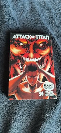 Attack on Titan Volume 34 BAM Exclusive