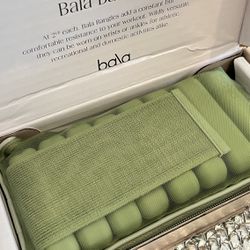 Bala Bangles - Set of 2 /2lb each | Adjustable Wearable Wrist & Ankle Weights | Yoga, Dance, Barre, Pilates, Cardio, Aerobics, Walking 