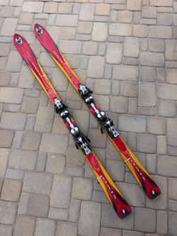 K2 Axis Downhill Snow Skis 167 CM Good Condition!