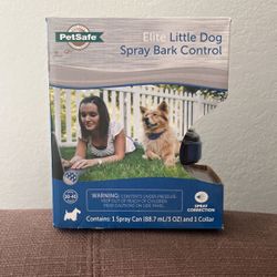 Elite little dog spray bark control 