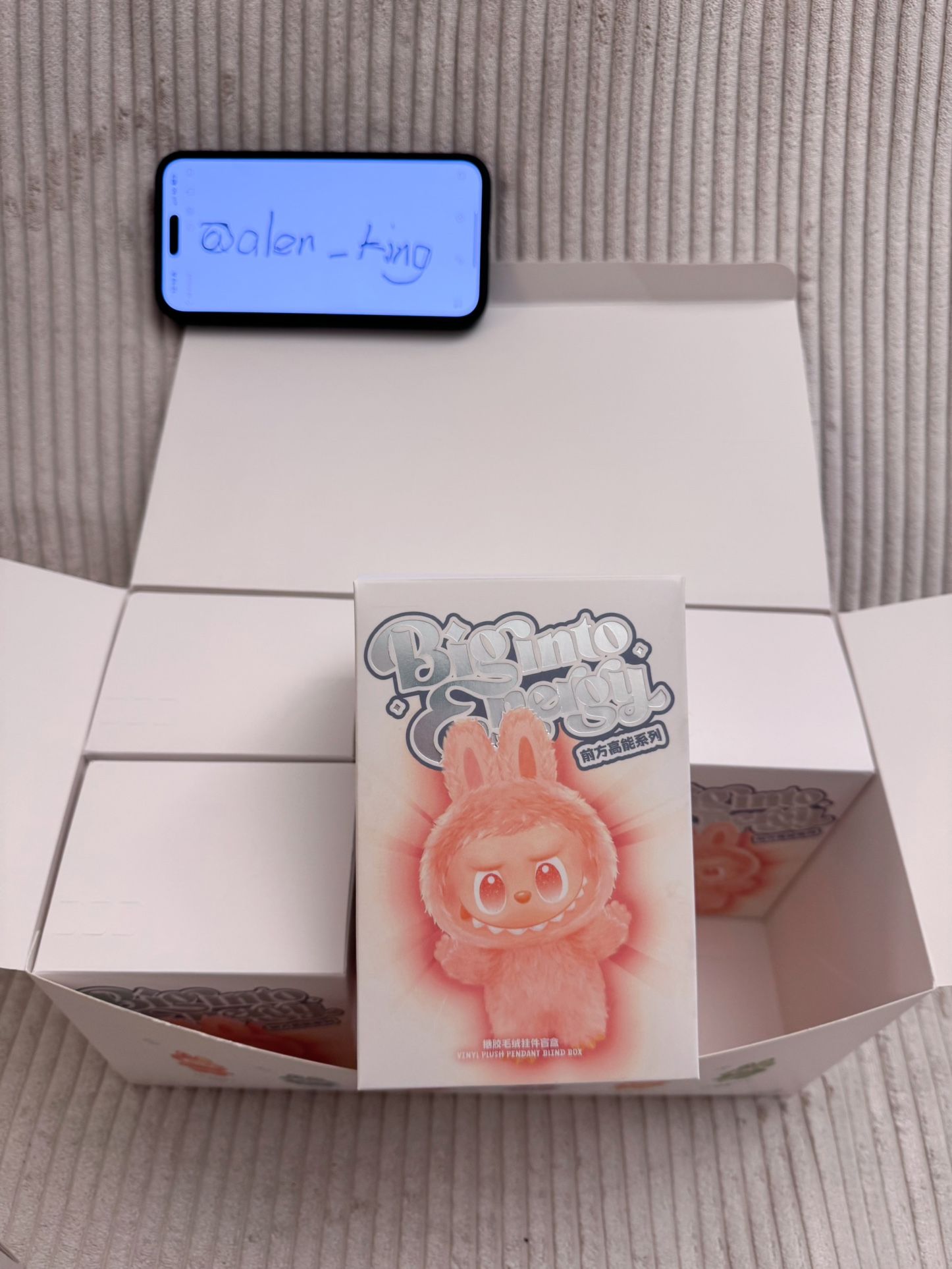 Pop Mart Labubu Series 3 Blind Box- Big into energy