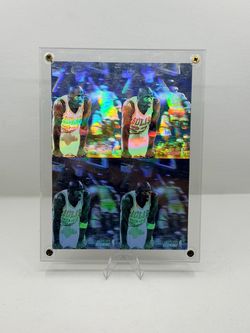 🔥 Michael Jordan 1991-92 Upper Deck AW1 Uncut Sheet of 4 Hologram Cards