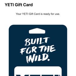 $375 Yeti Gift Card