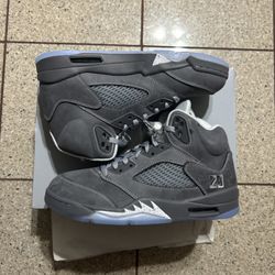 Air Jordan 5 Wolf Grey Men Sizes