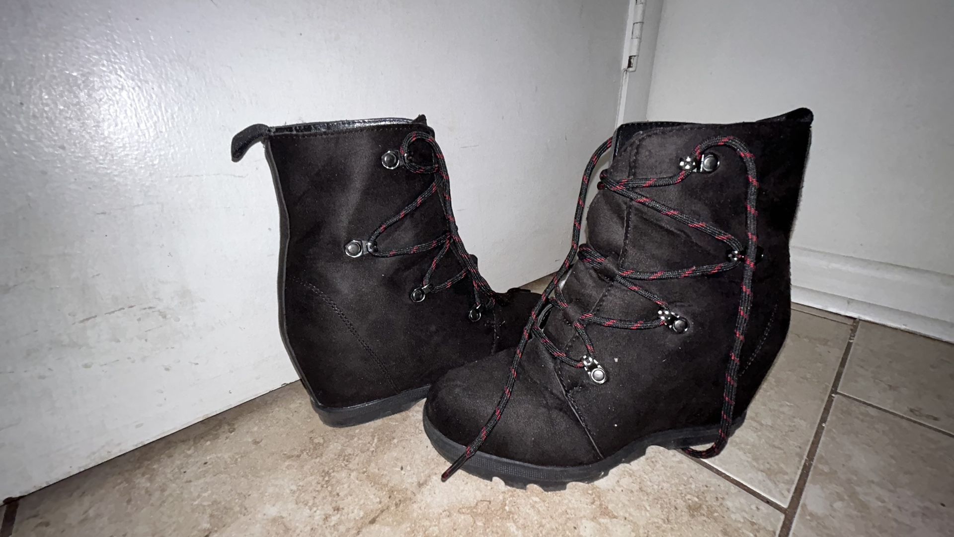 Platform Booties Size 7
