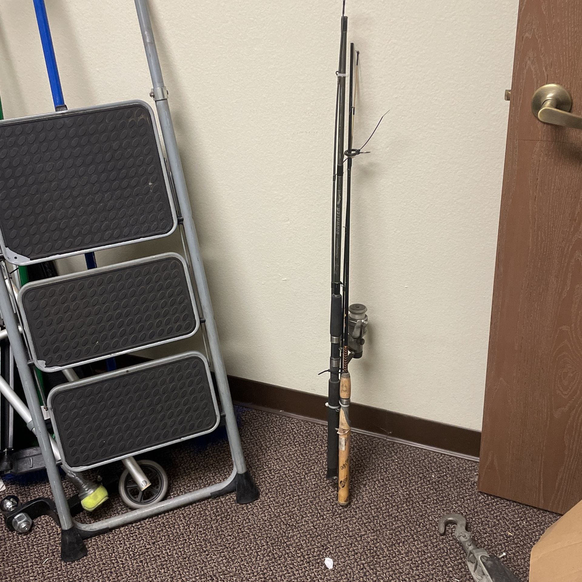 Shakespeare, big water and ugly stick fishing pole