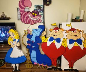 Alice In Wonderland Party Props
