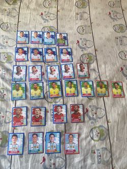Panini Football Sticker Card Collection Lot
