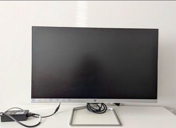 HP Full HD Monitor with Stand and Power Adapter