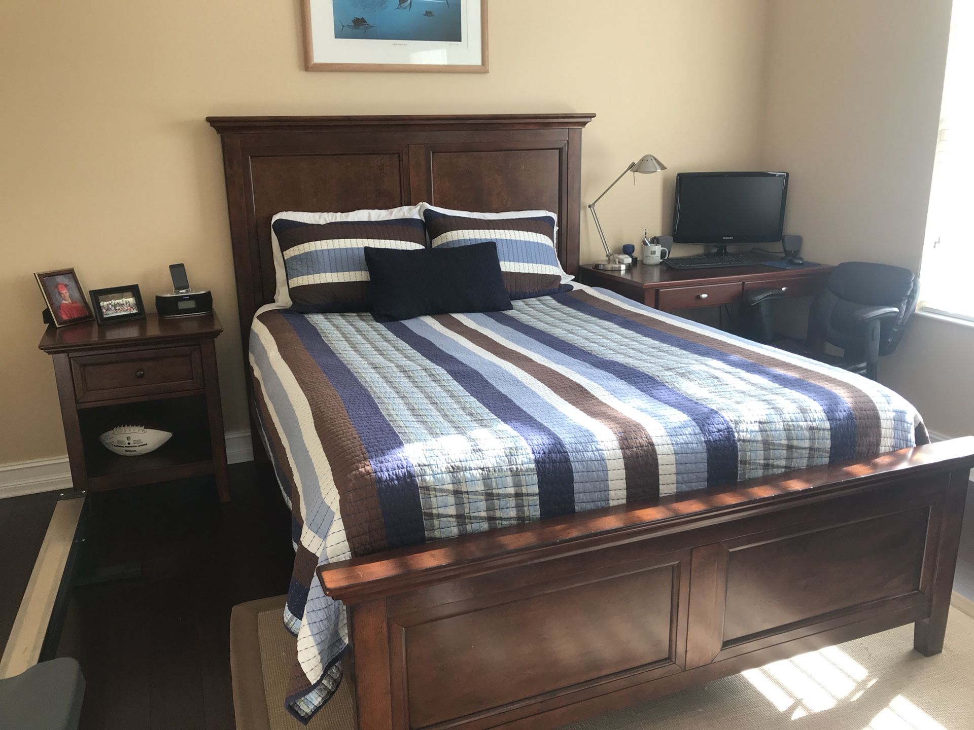 Havertys Ashebrooke collection Queen Bedroom Set in Perfect Condition!