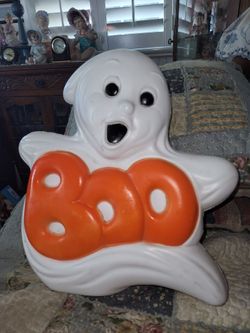Vintage blow mold light up
