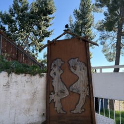 Party Decor Wood Post 