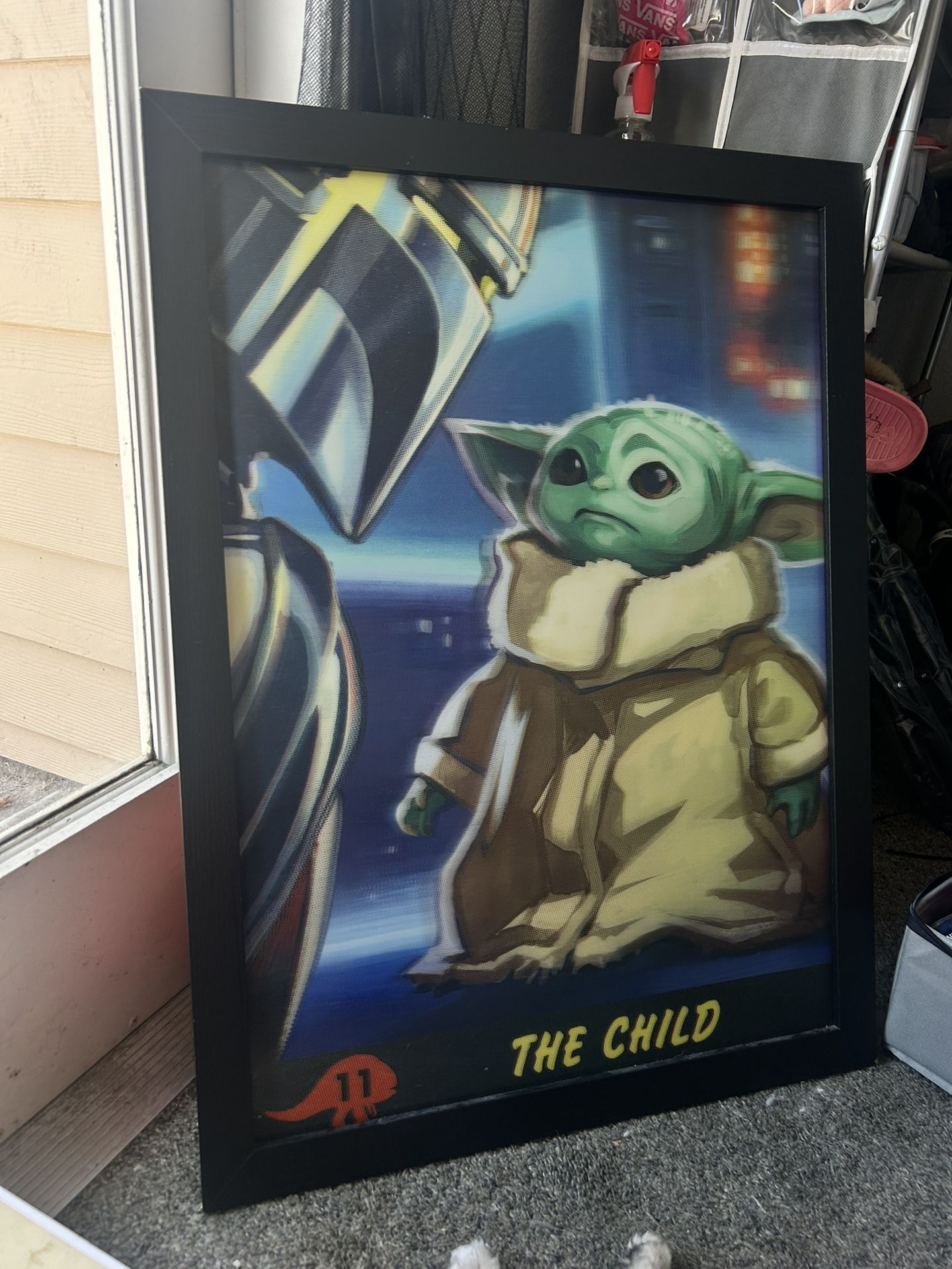 Star wars framed art