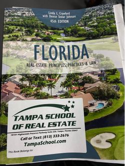 Real estate test study book