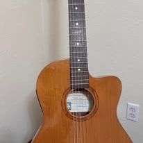 Manuel Rodriguez Model A cutaway w/ electronics.  Made in  Madrid-Spain