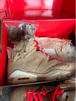 Travis Scott x Jordan 6 Khaki