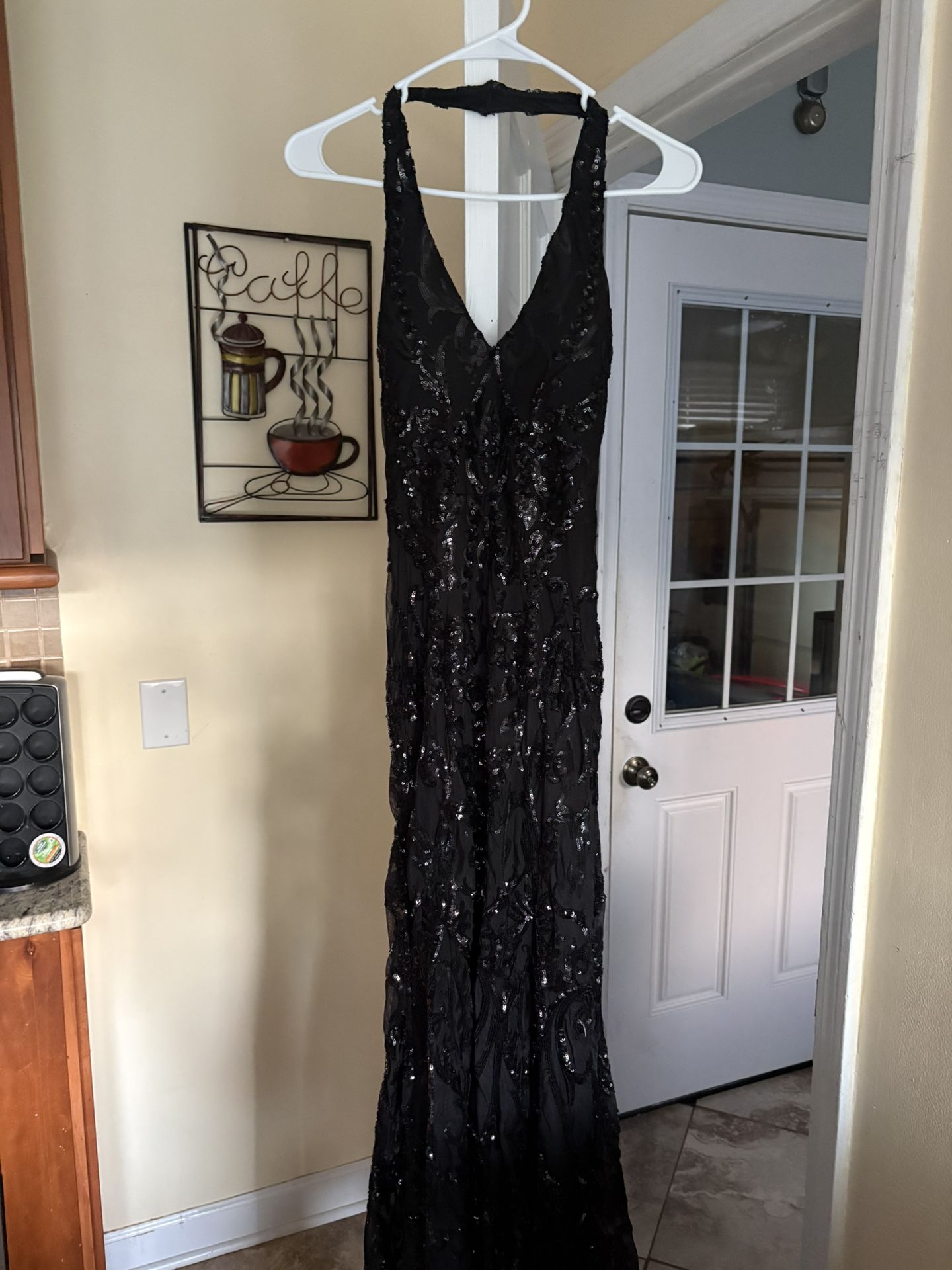 Black prom dress