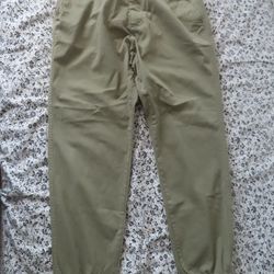 Bear Bottom Chino stretch Jogger Pants L sage green (32x28 1/3)