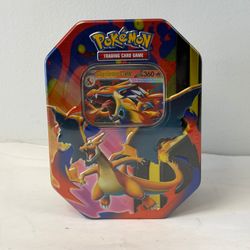 New Pokémon TCG Mega Charizard Y ex Tin