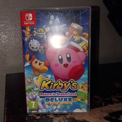Kirby's Return to Dream Land Deluxe Nintendo Switch